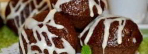 шоколадные кексы в формочках. Шаг 10