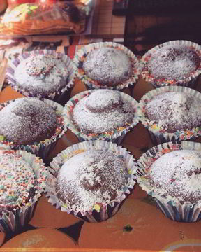 Шоколадные мини-кексы