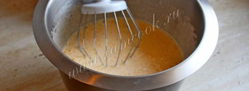 сливочный кекс с клубникой. Шаг 3