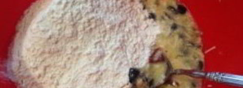 соленые кексики с оливками и вялеными помидорами. Шаг 5