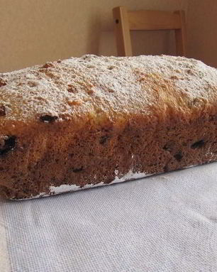 Творожный кекс с изюмом
