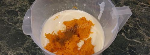 тыквенные кексы с творогом. Шаг 4