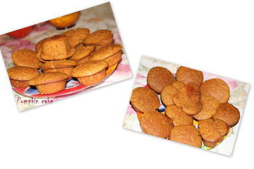 Рецепт тыквенные кексы