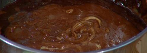 ванильно-шоколадный фондан. Шаг 4