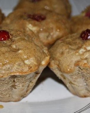 Яблочные кексы