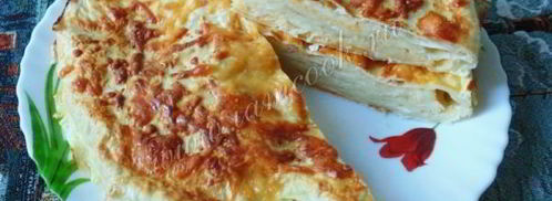 хачапури из лаваша. Шаг 19