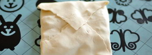 хачапури из слоеного теста. Шаг 5