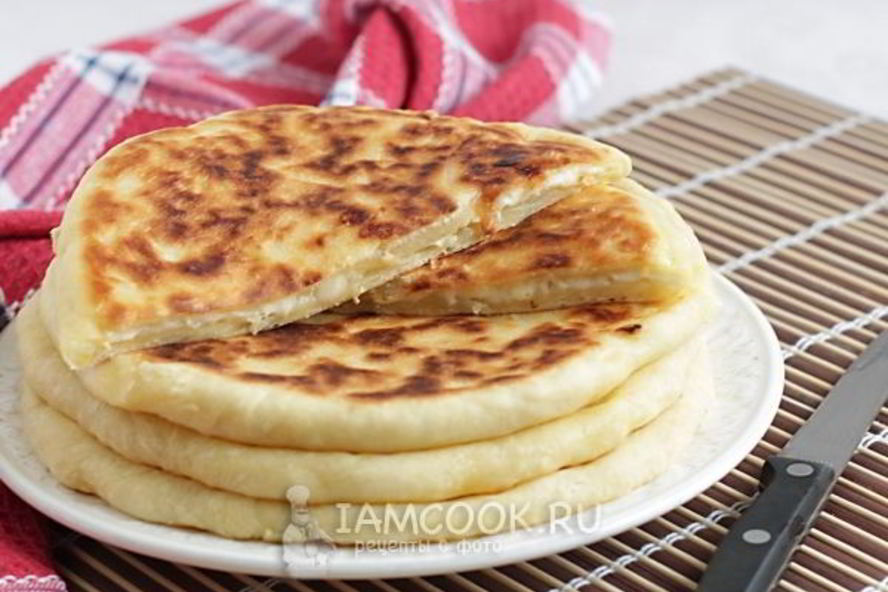 Рецепт хачапури на сковороде