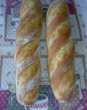 Багеты на тесте холодного брожения