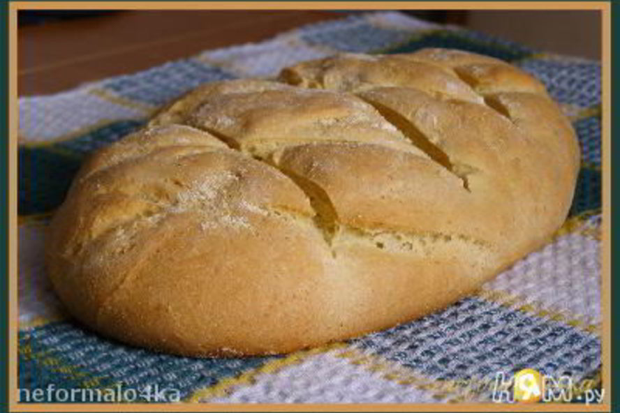 Рецепт белый хлеб
