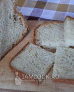 Белый творожный хлеб в хлебопечке