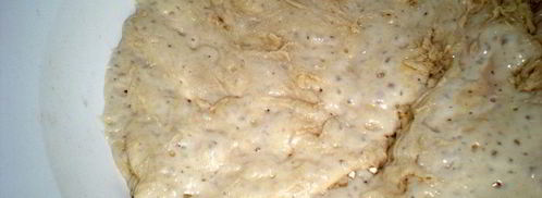 чиабатта с оливками. Шаг 2