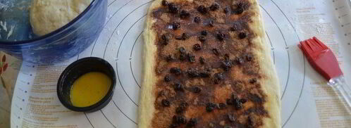 домашний хлеб с корицей. Шаг 6