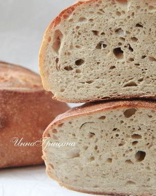 Хлеб на эле и дрожжах