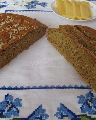 Хлеб ржаной тыквенный с отрубями