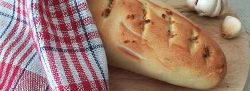 хлеб с розмарином и чесноком. Шаг 6