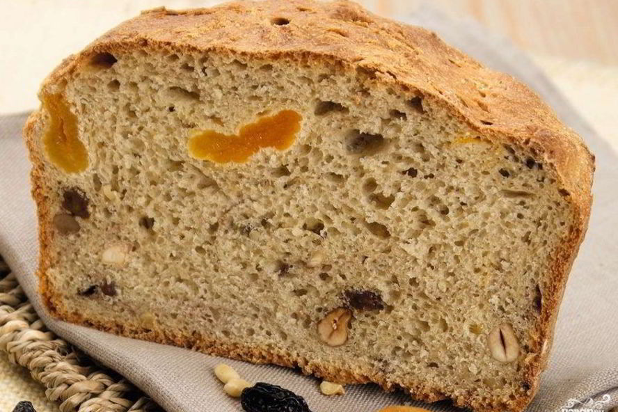 Рецепт хлеб с сухофруктами в духовке