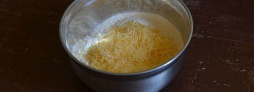 хлеб с сыром. Шаг 3