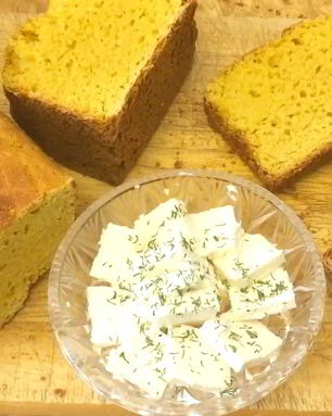 Хлеб сдобный кукурузный