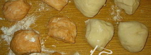 рулетный узорный хлеб. Шаг 4