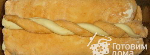 рулетный узорный хлеб. Шаг 7