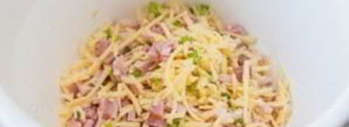 сконы с колбасой и сыром. Шаг 3