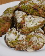 Сконы со шпинатом, помидорами и сыром