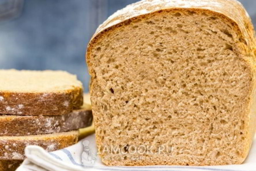 Рецепт цельнозерновой хлеб на сухом молоке