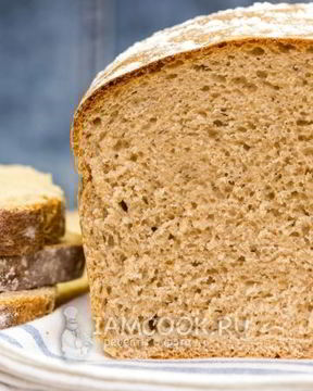 Цельнозерновой хлеб на сухом молоке