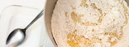 цельнозерновой хлеб на сухом молоке. Шаг 4