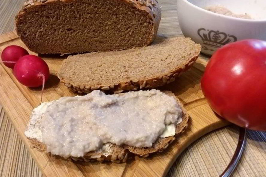 Рецепт цельнозерновой хлеб с кабачком и семечками подсолнуха