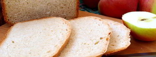 яблочный хлеб на молоке в хлебопечке. Шаг 6