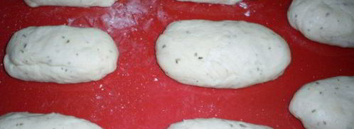 японские чесночные хлебцы. Шаг 4