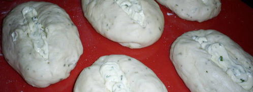 японские чесночные хлебцы. Шаг 6