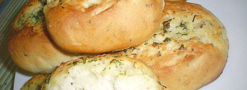 японские чесночные хлебцы. Шаг 7