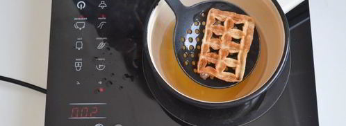 хворост из жидкого теста. Шаг 11