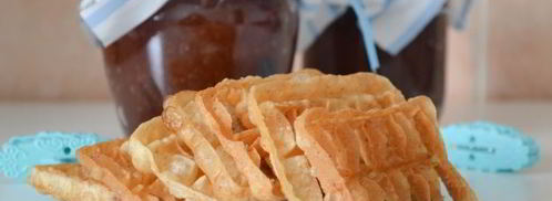 хворост из жидкого теста. Шаг 14