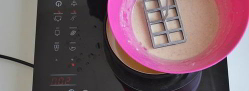 хворост из жидкого теста. Шаг 8