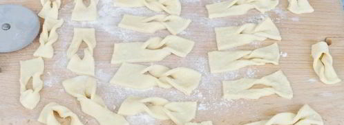 хворост на кефире. Шаг 7