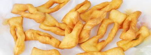 хворост на кефире. Шаг 8