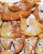 Хворост с водкой