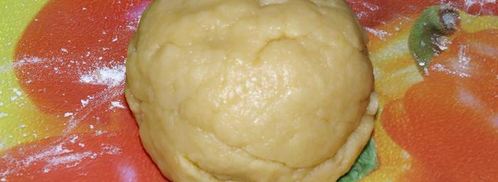 хворост слоистый, постный. Шаг 3