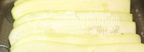 конвертики из кабачков с сыром. Шаг 3