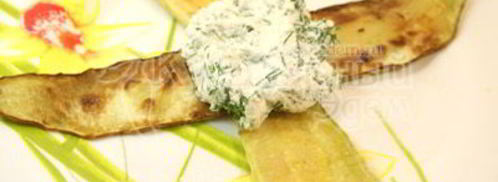 конвертики из кабачков с сыром. Шаг 6