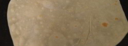 армянский лаваш на сковороде. Шаг 3