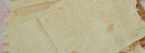 конвертики из лаваша с ветчиной и сыром. Шаг 2