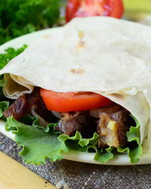 Лангет в лаваше