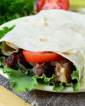 Лангет в лаваше