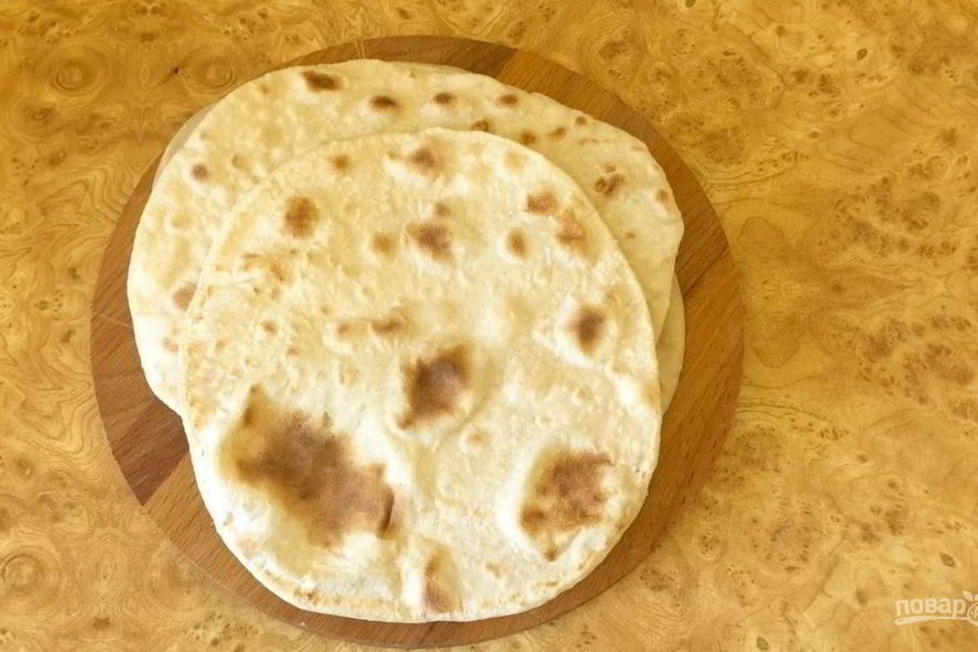 Рецепт лаваш из постного теста