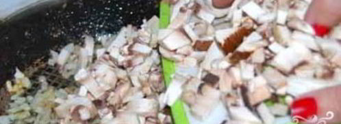 лаваш с грибами в духовке. Шаг 2